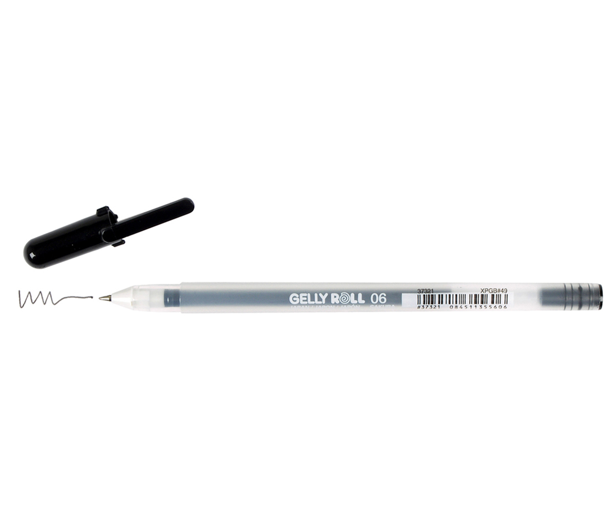 Gelly Roll Pen Fine Black