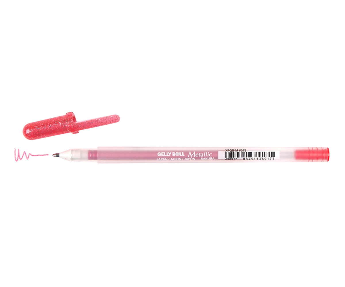 Gelly Roll Pen Metallic Red