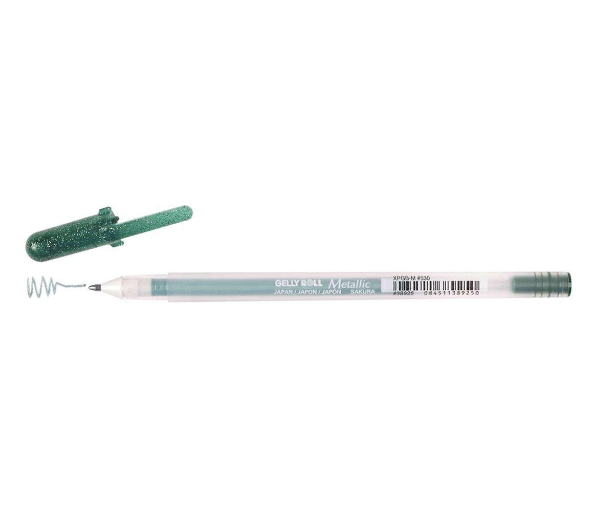 Gelly Roll Pen Metallic Hunter Green