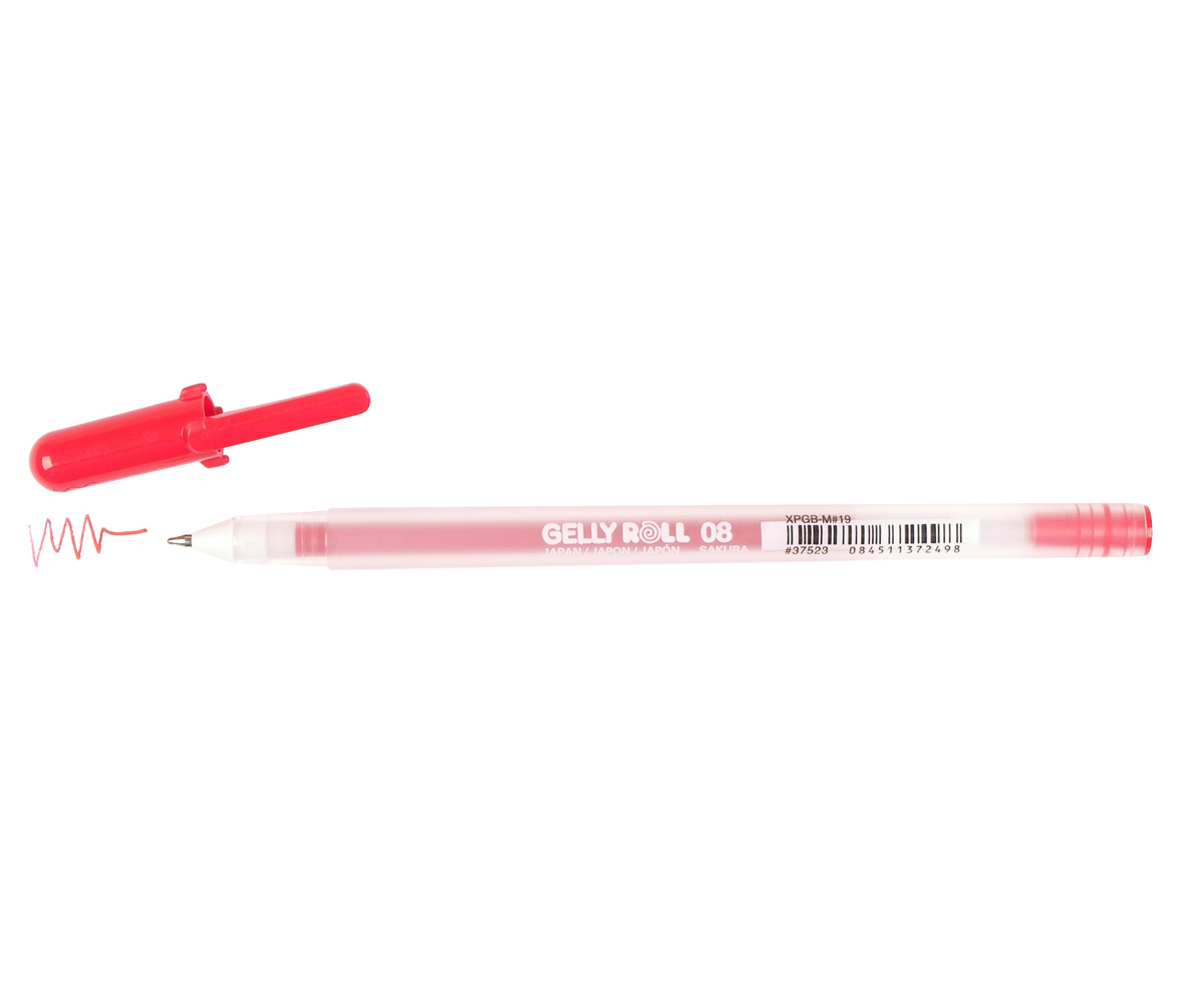 Gelly Roll Pen Medium Red