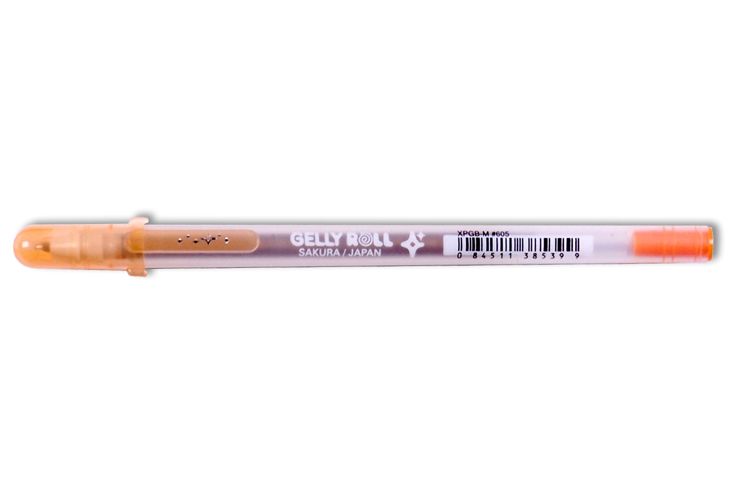 Gelly Roll Pen Silver Shadow Orange