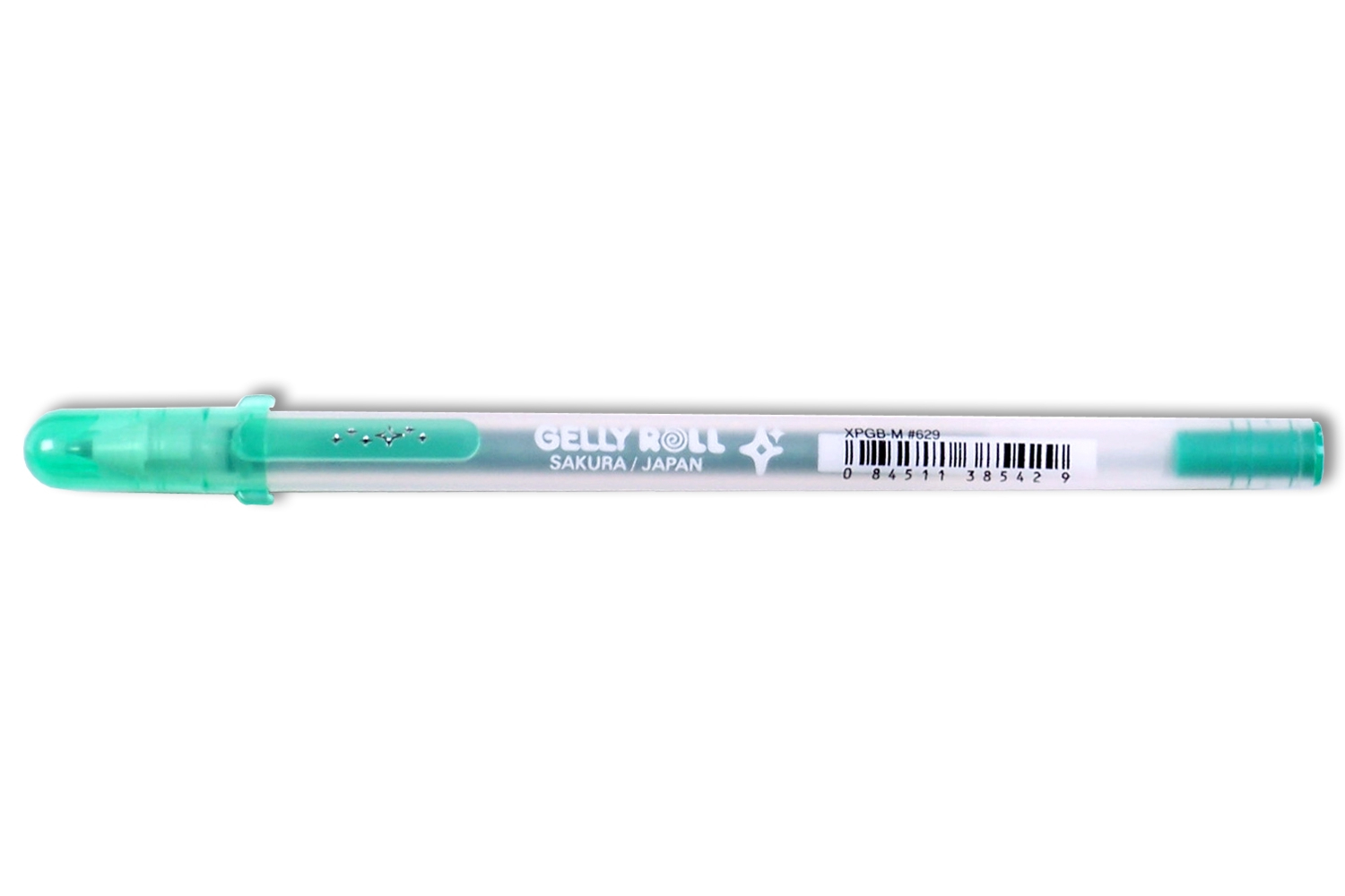 Gelly Roll Pen Silver Shadow Green