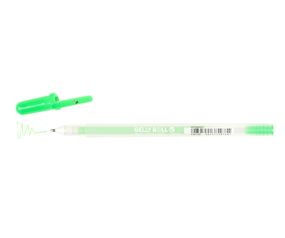 Gelly Roll Pen Moonlight Fluorescent Green