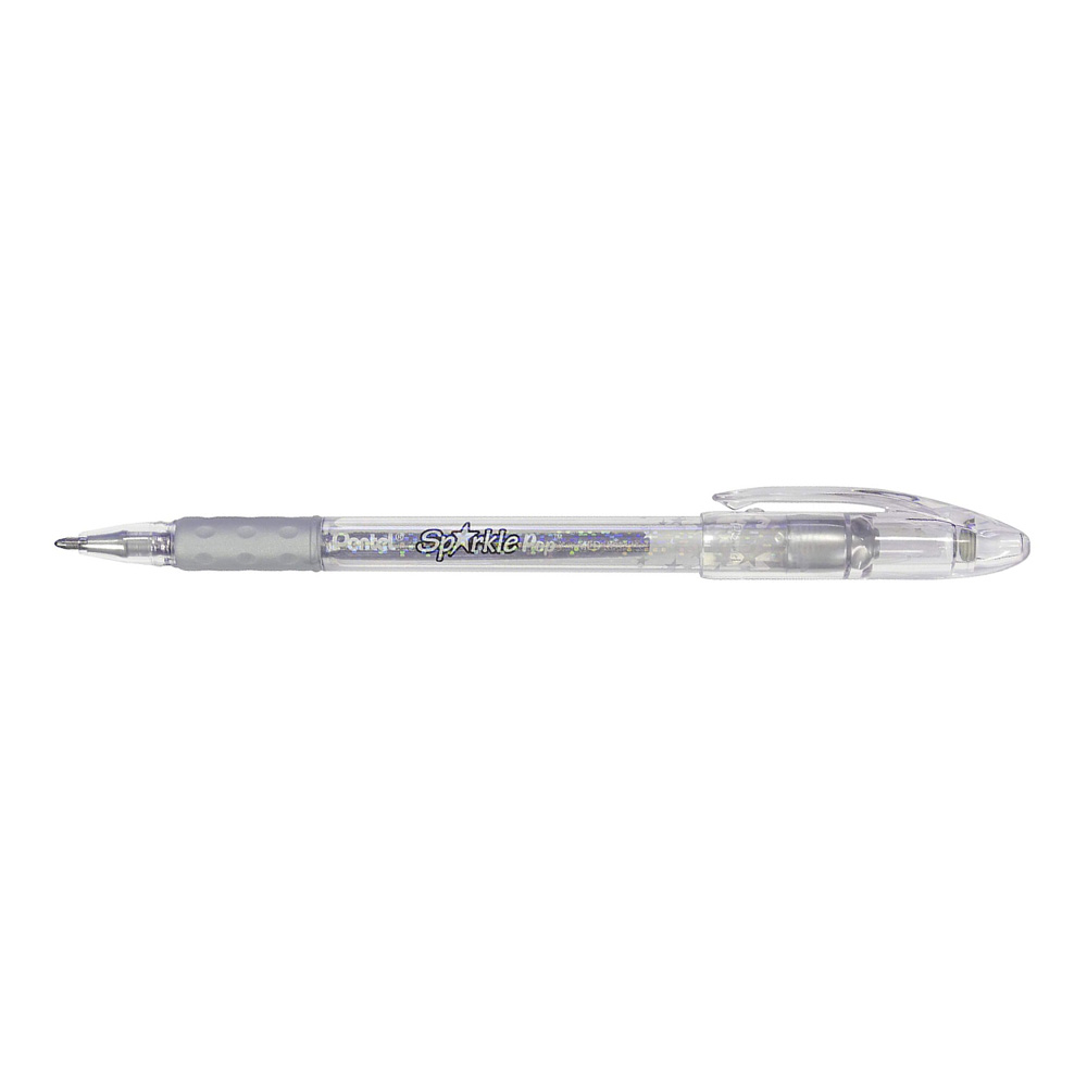 Pentel Sparkle Pop Gel Pen Silver