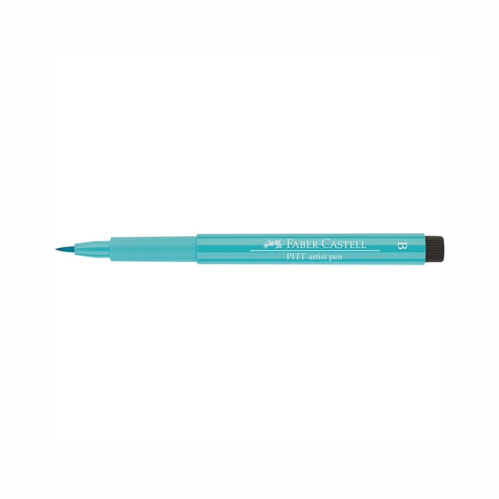 Pitt Artist Pen Brush Tip Lt Cobalt Turq