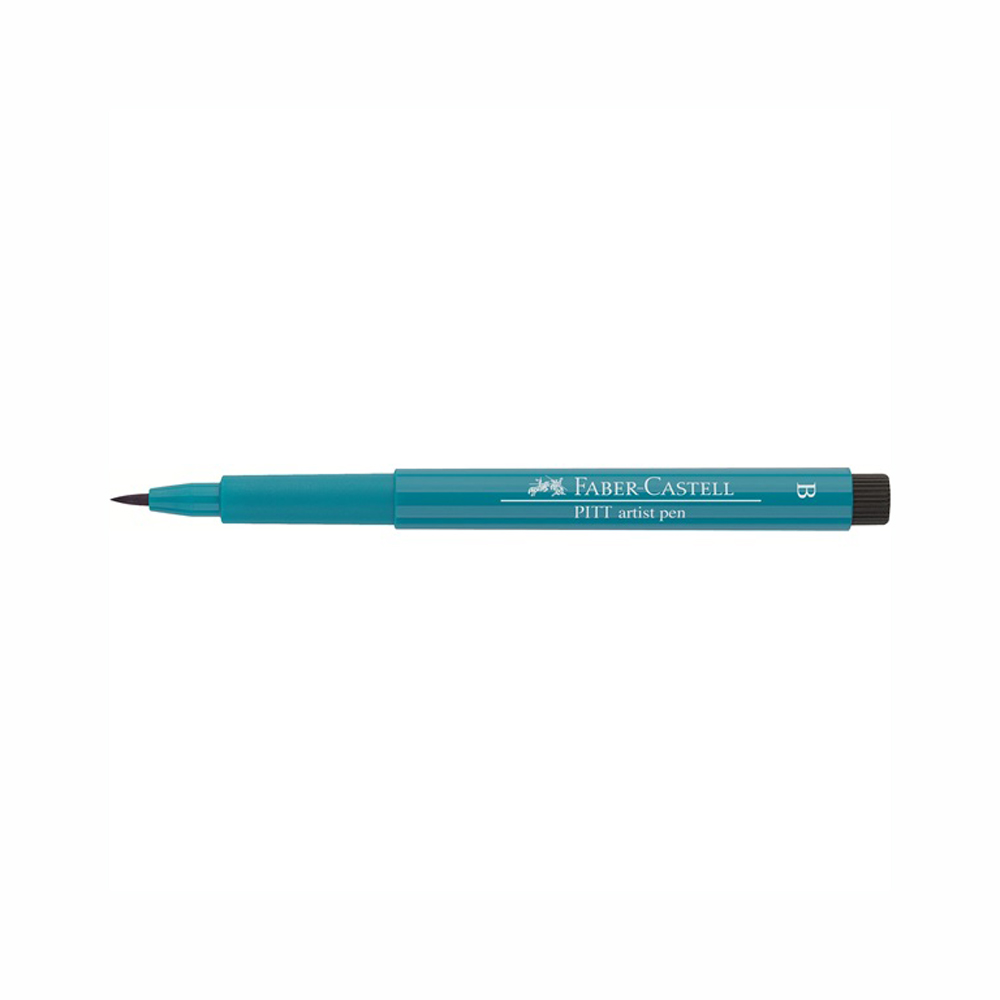 Pitt Artist Pen Brush Tip Cobalt Turquoise