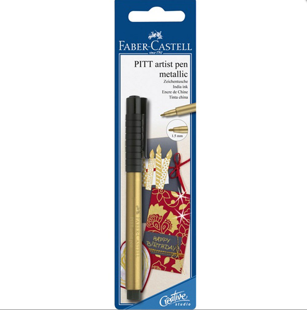 Pitt Artist Pen 1.5mm Gold Metallic B/C