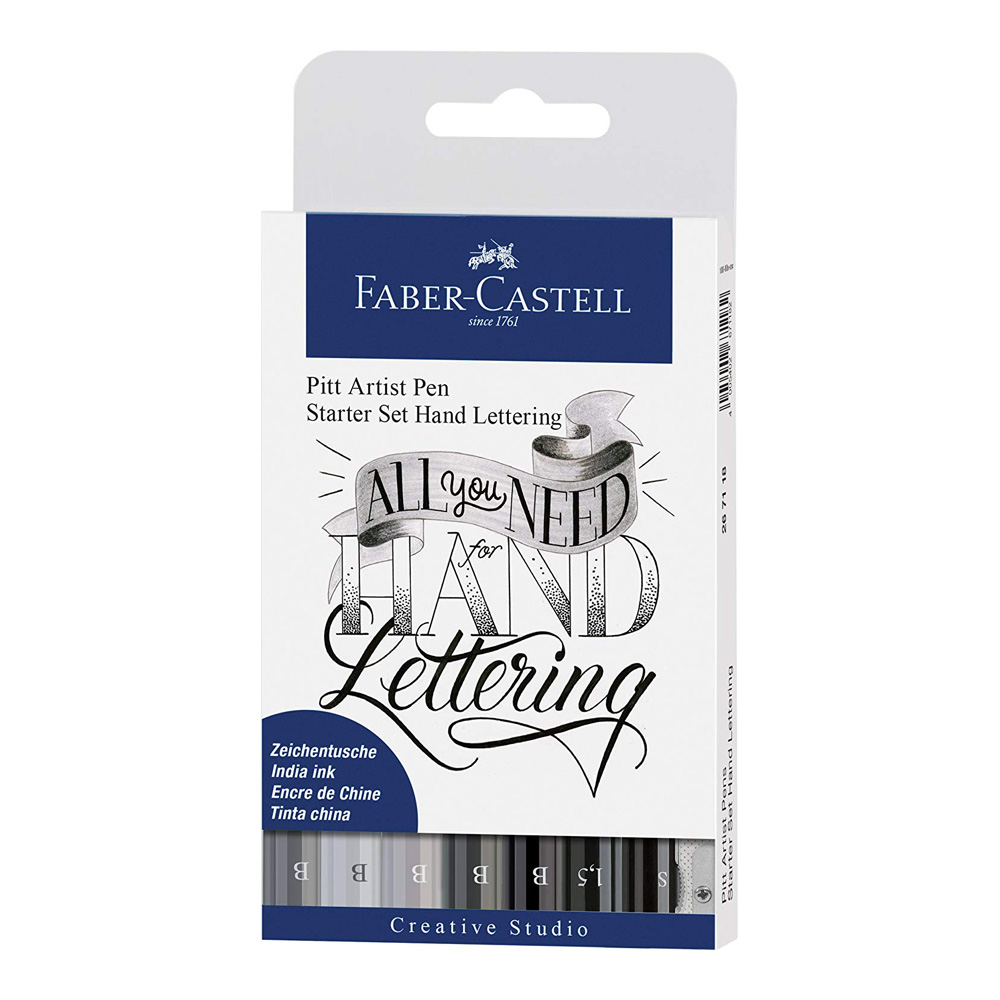 Pitt Artists Pen Starter Set: Hand Lettering