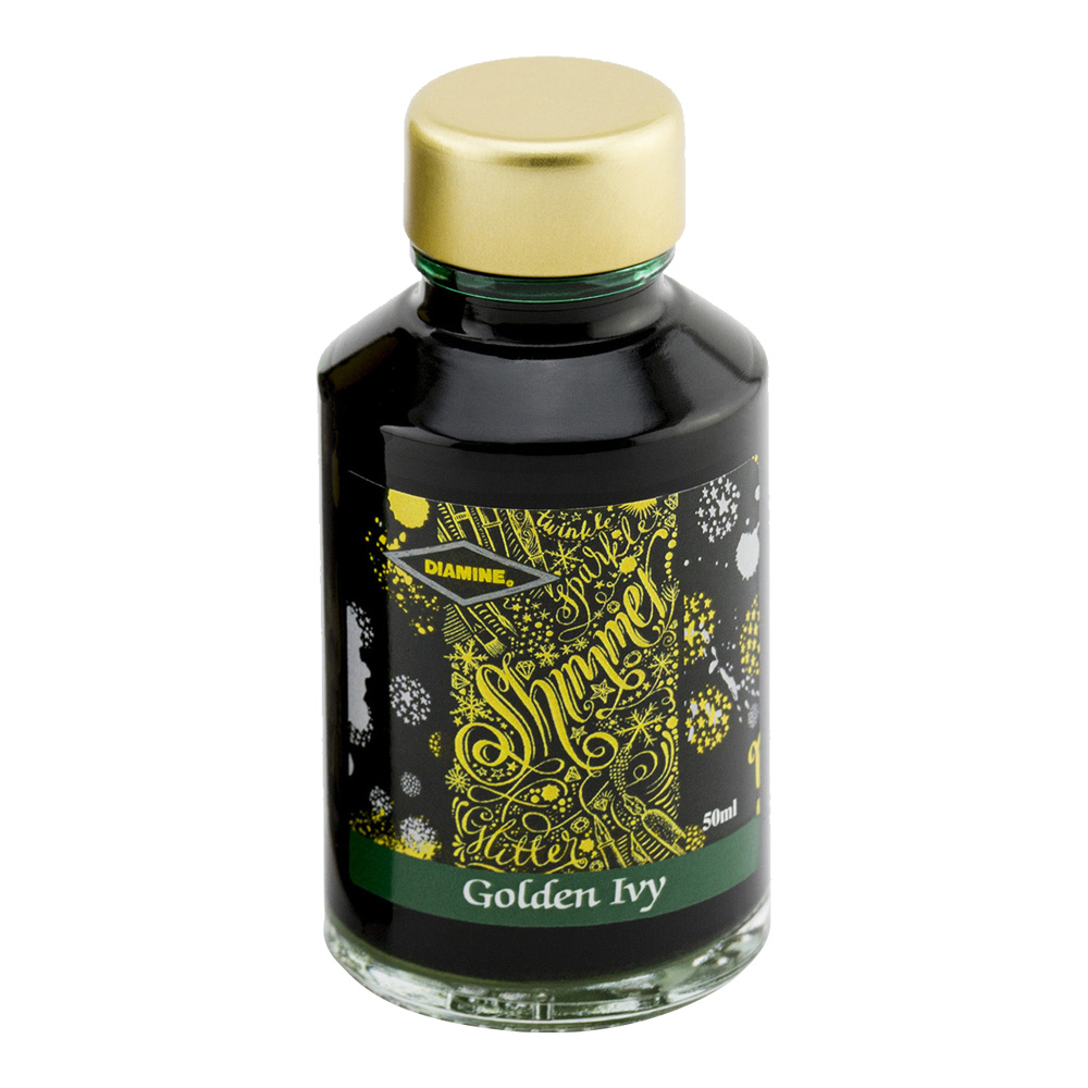 Diamine 50ml Shimmer Ink Golden Ivy