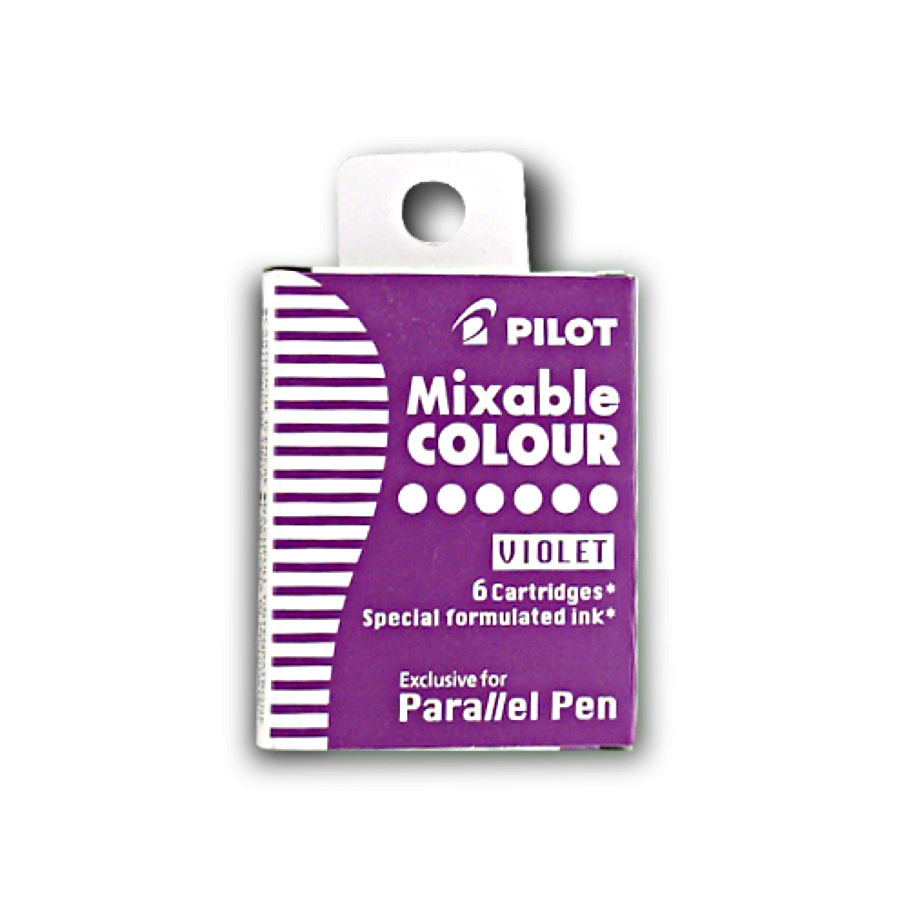 Pilot Parallel Pen Refill Purple 6 Pack