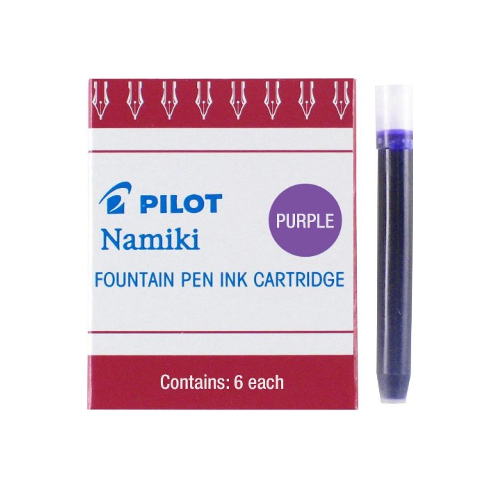 Pilot Namiki Ink Refill Purple 6Pk