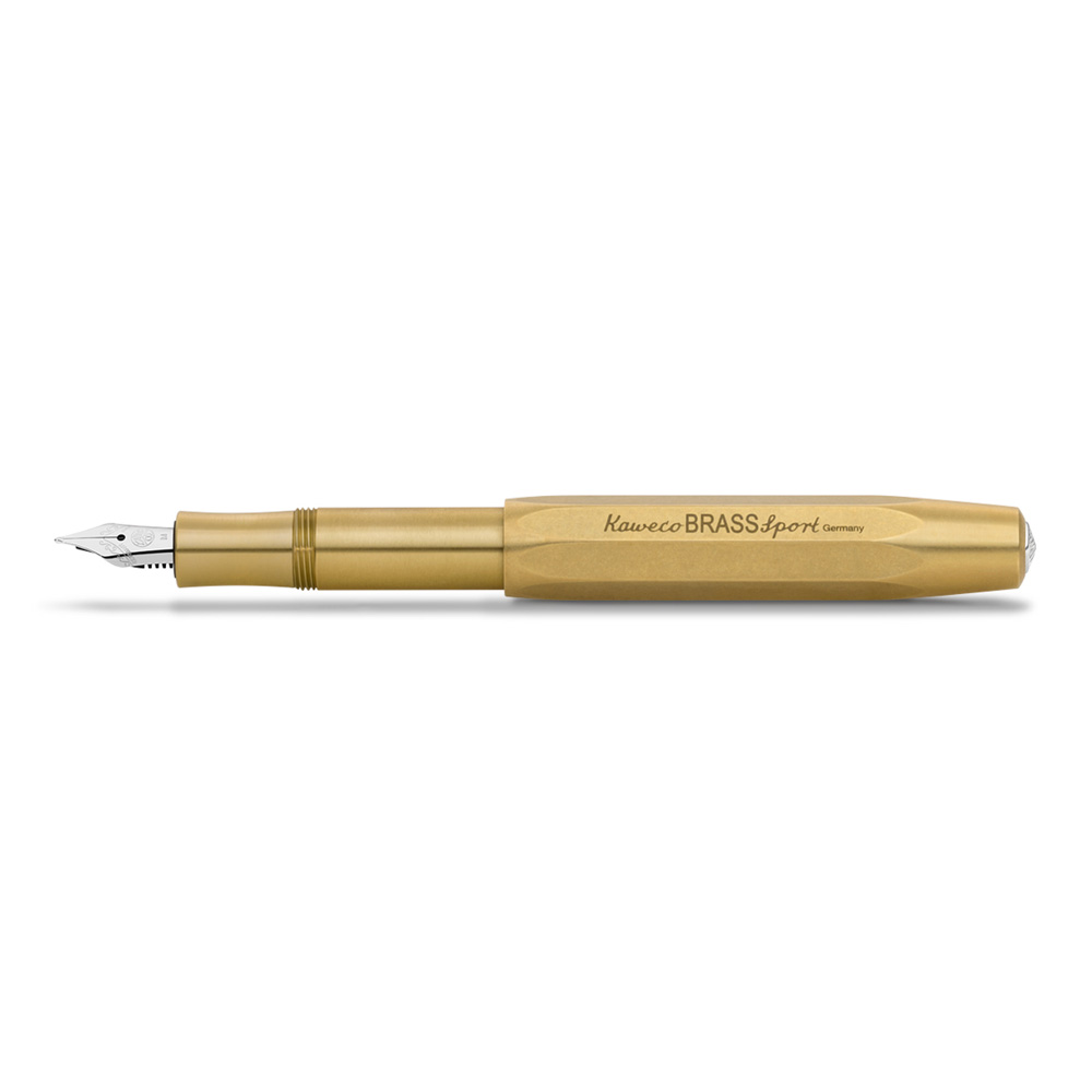 Kaweco Sport Fount Pen Raw Brass Fine