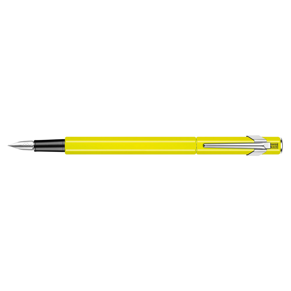 849 Fountain Pen Fluorescent Yellow Nib M