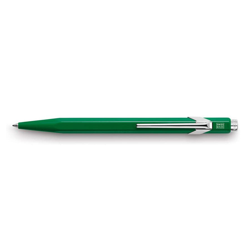 849 Ballpoint Pen Metal Green with Green Ink