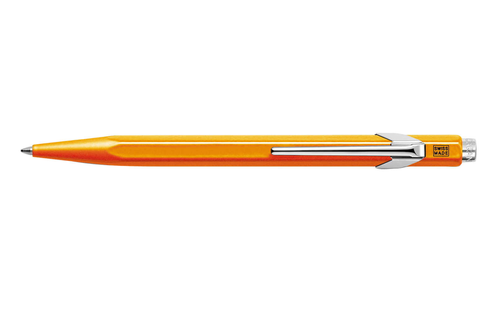 849 Ballpoint Pen Metal Fluorescent Orange