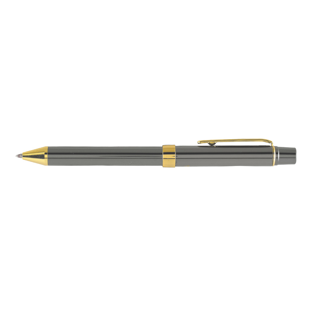 Yasutomo Quadpoint Twist Pen Platinum