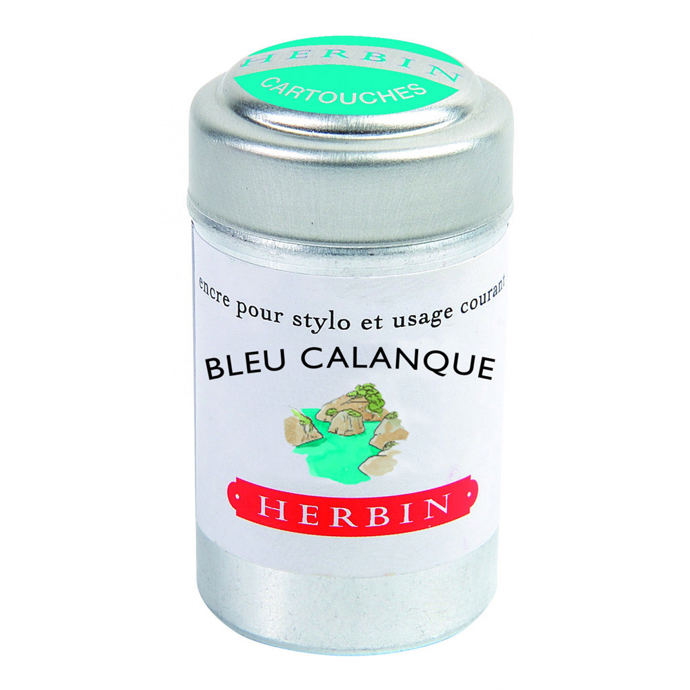 J. Herbin Ink Cartridges Bleu Calanque