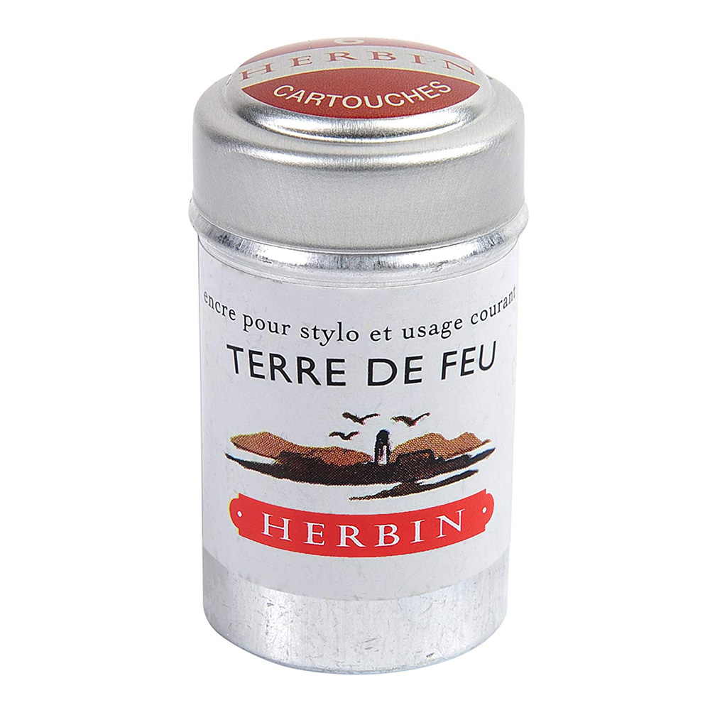 J. Herbin Ink Cartridges Terre De Feu