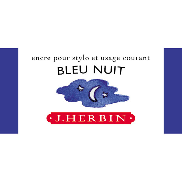 J. Herbin Fountain Pen Ink 30Ml Bleu Nuit