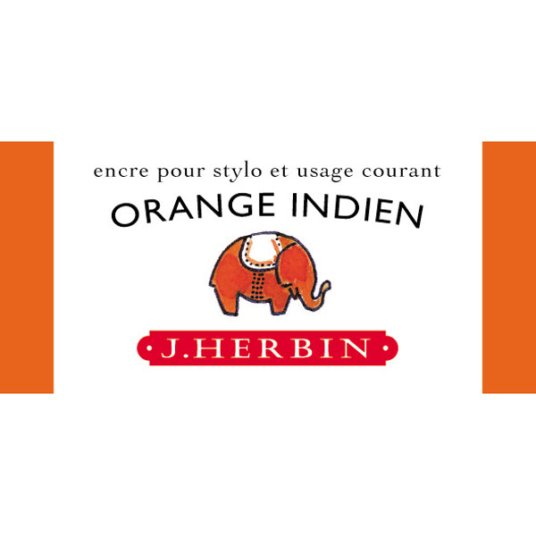 J. Herbin Fountain Pen Ink 30Ml Orange Indien