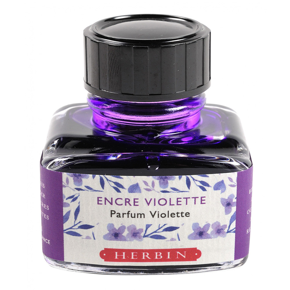 J. Herbin Scented Ink Violet/Violet 30Ml