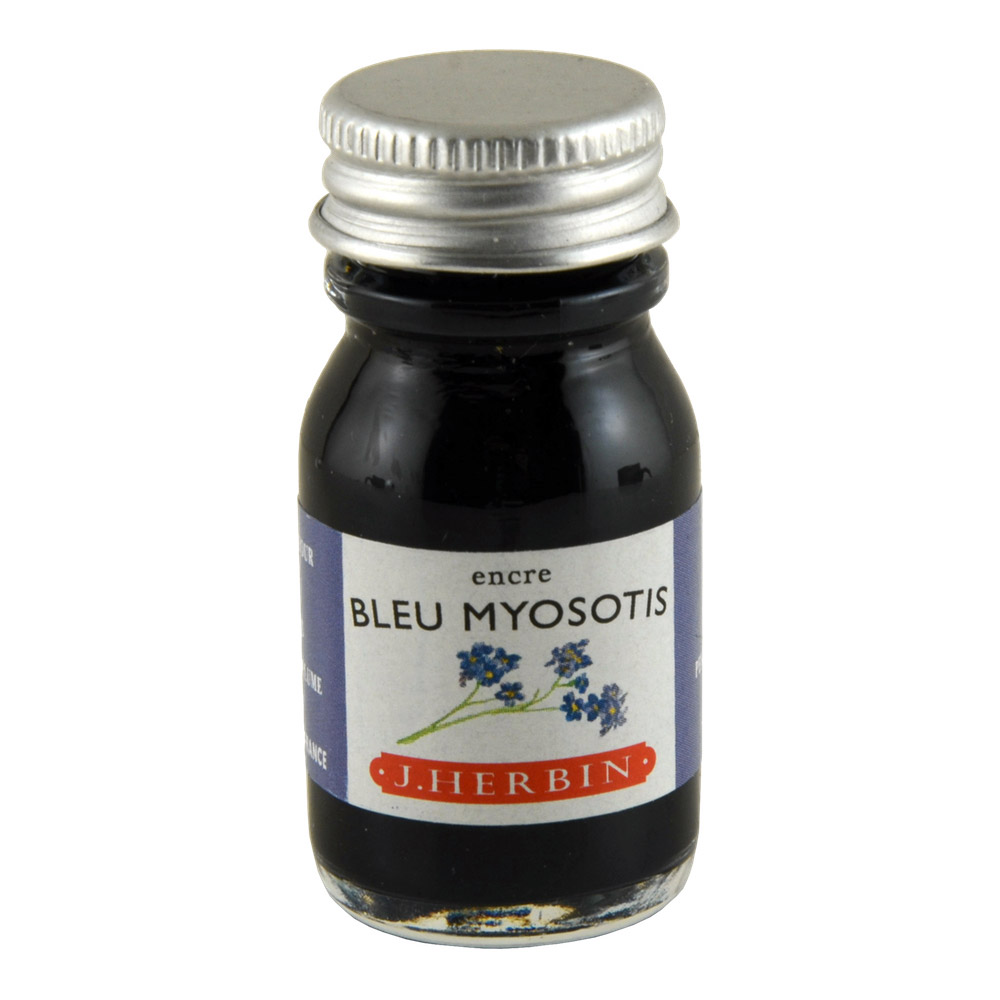 J. Herbin Fountain Pen Ink 10Ml Bleu Myosotis