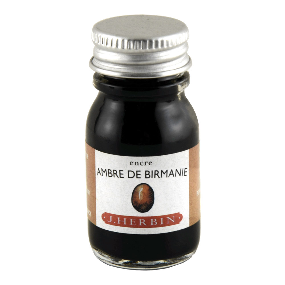 J. Herbin Fountn Pen Ink 10Ml Ambre Birmanie