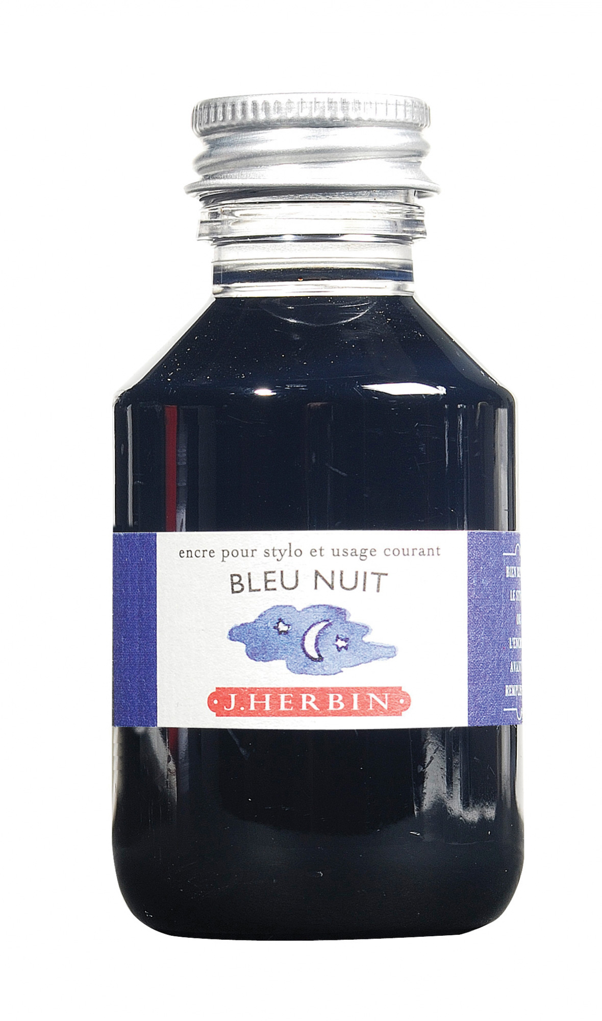 J. Herbin Fountain Pen Ink 100Ml Bleu Nuit