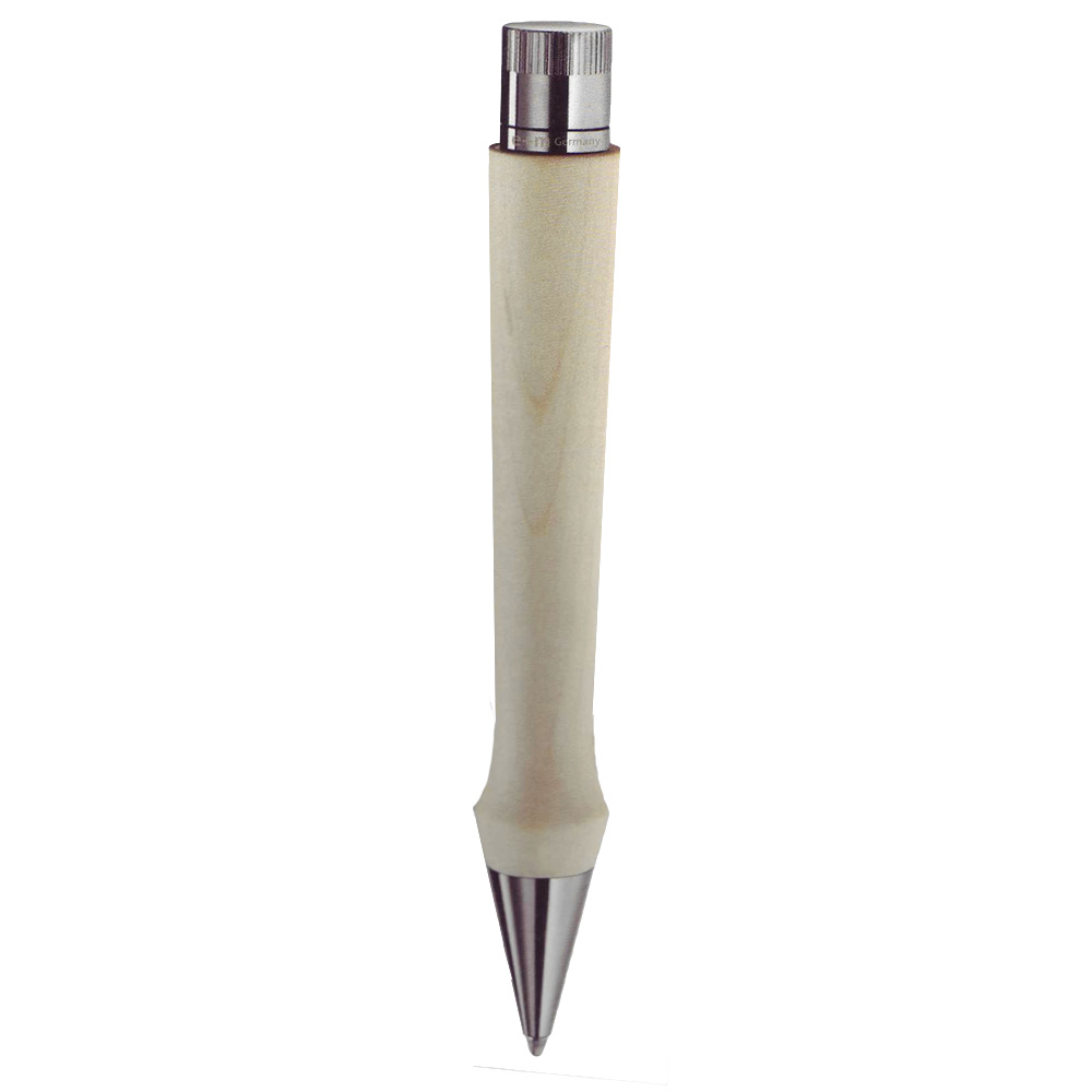 e+m Ballpoint Pen Arrow Maple/Nickel 6211-40