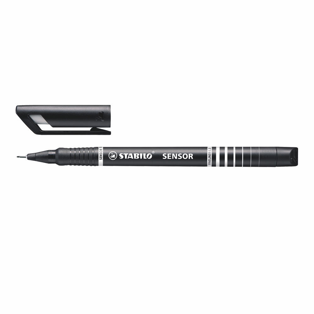 Stabilo Sensor Fineliner Black