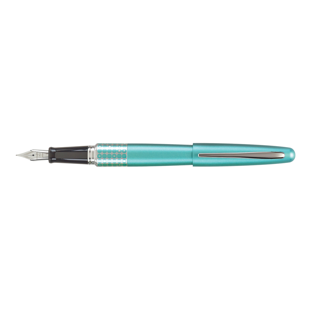 MR Pop Fountain Pen F Turquoise Pen with box