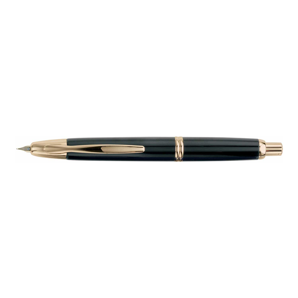 Pilot Vanishing Point Fountain Pen Blk/Gld F