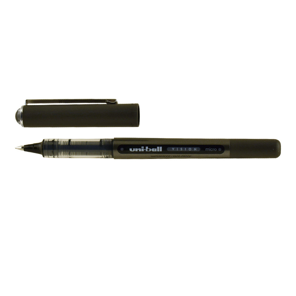 Uniball Vision Rollerball .5 Micro Pen Black