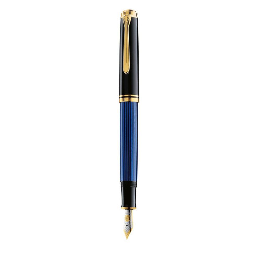 Pelikan M400 Fountain Pen Black/Blue Medium
