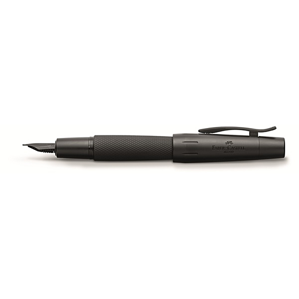 Faber-Castell E-Motion Pure Black Fntn Pen M