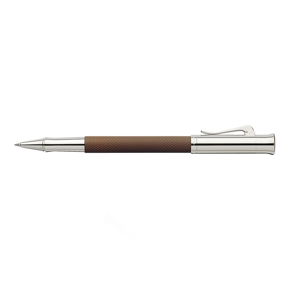 Gvfc Guilloche Cognac Rollerball Pen