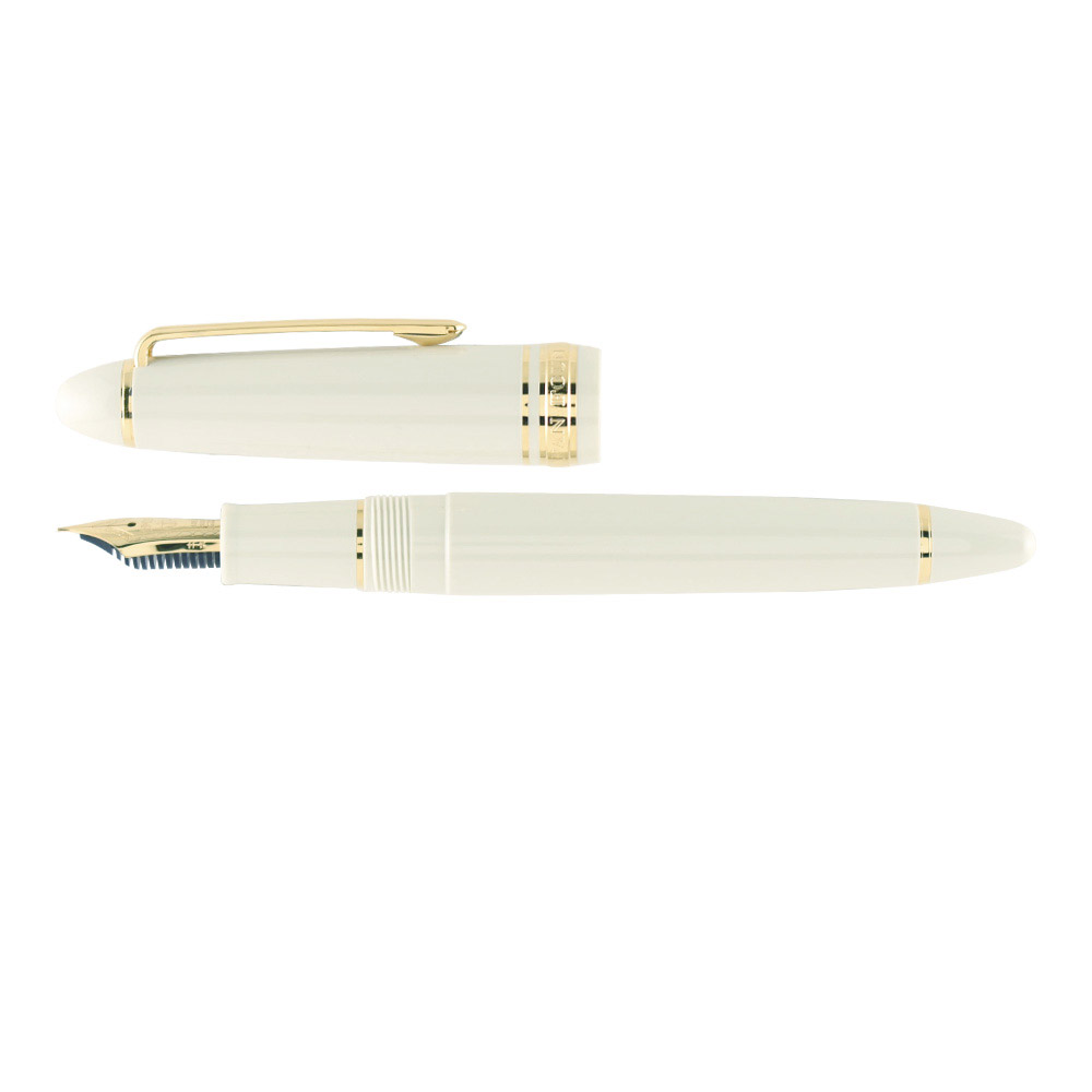 Sailor Fountain Pen 1911S Ivory/Gold F Nib