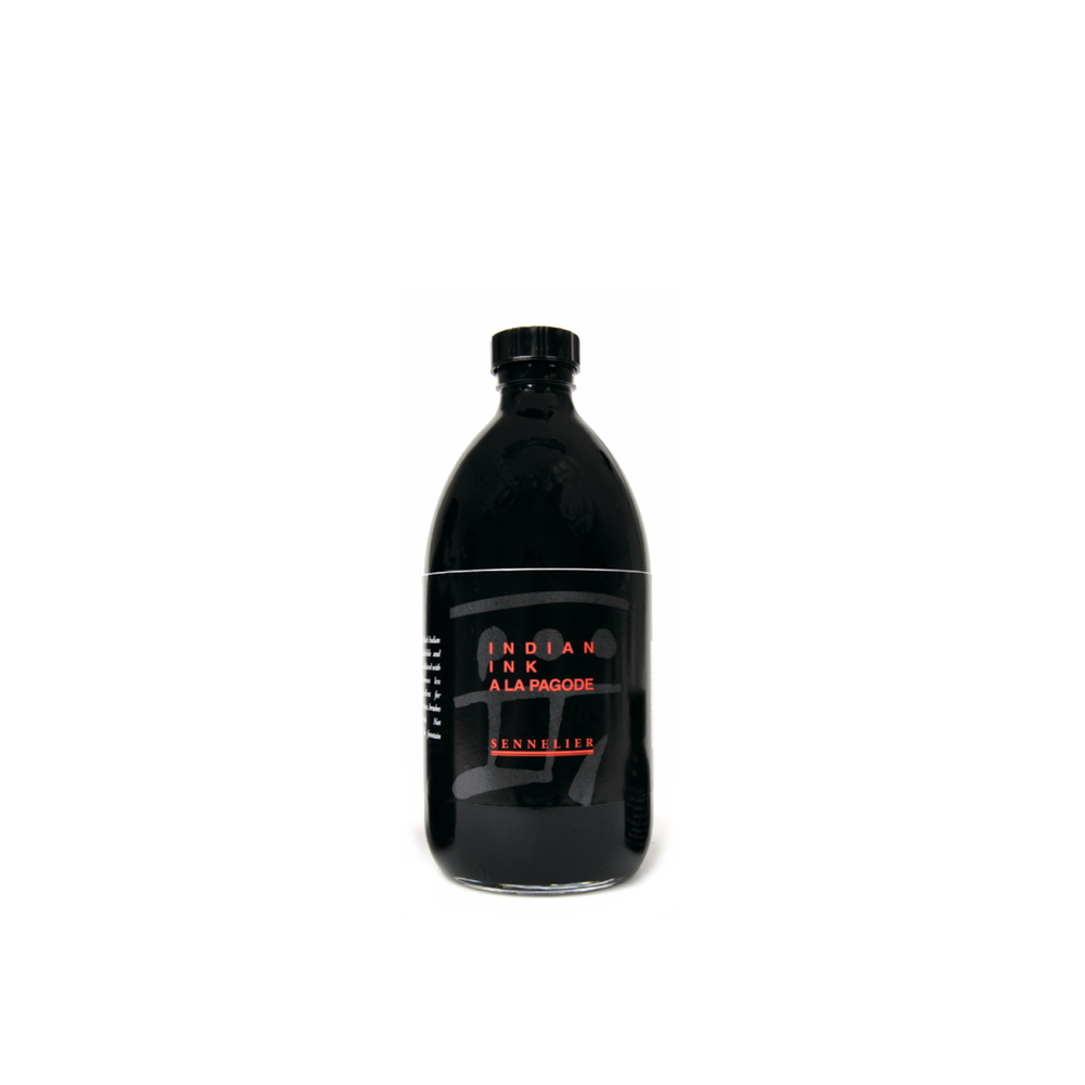 Sennelier Indian Ink Ala Pagode Black 125 ml