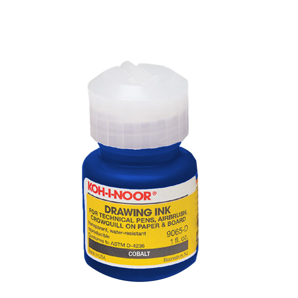 Koh-I-Noor Drawing Ink 1 Oz Cobalt