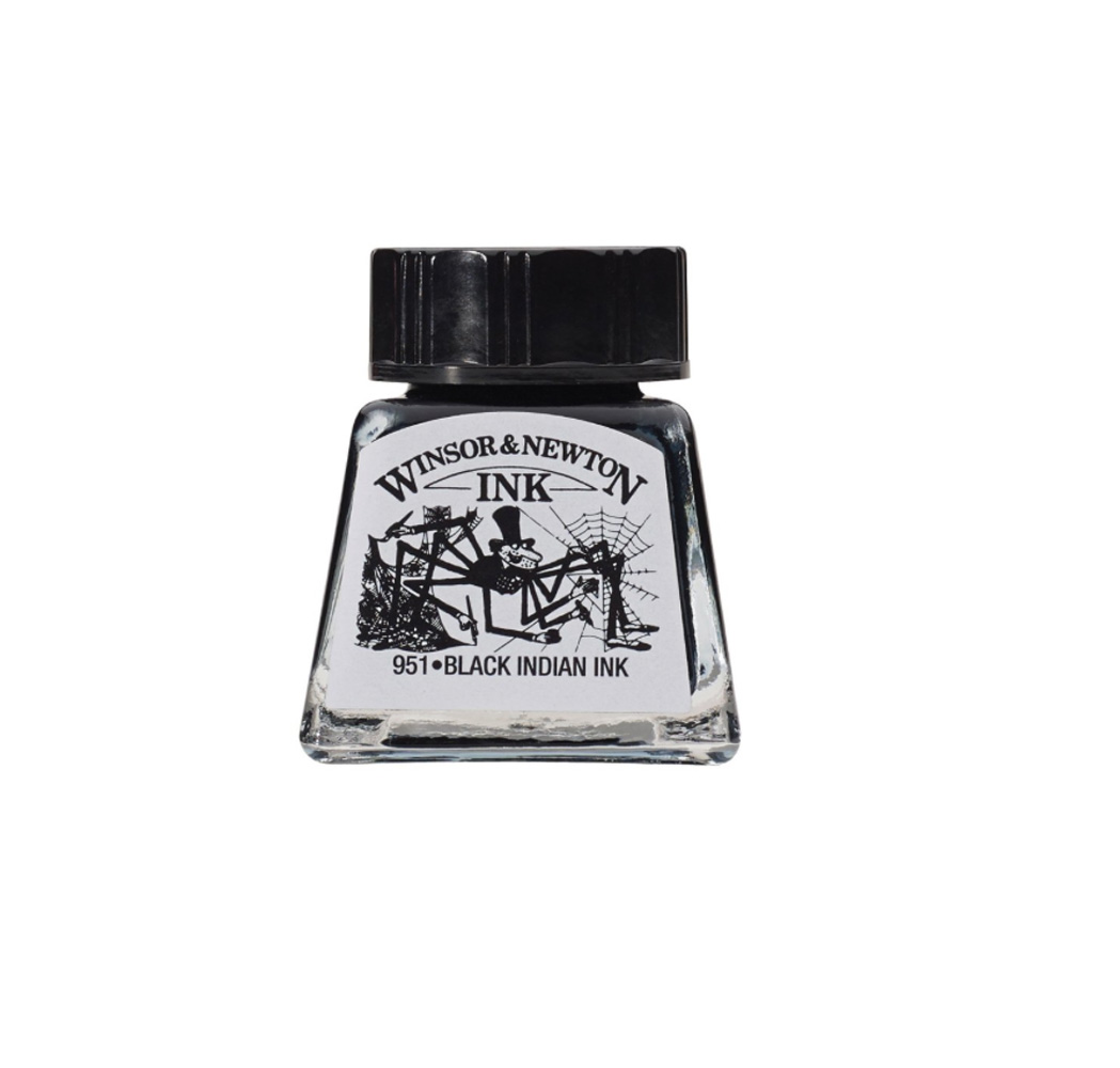 Winsor & Newton Ink 14Ml Indian Black