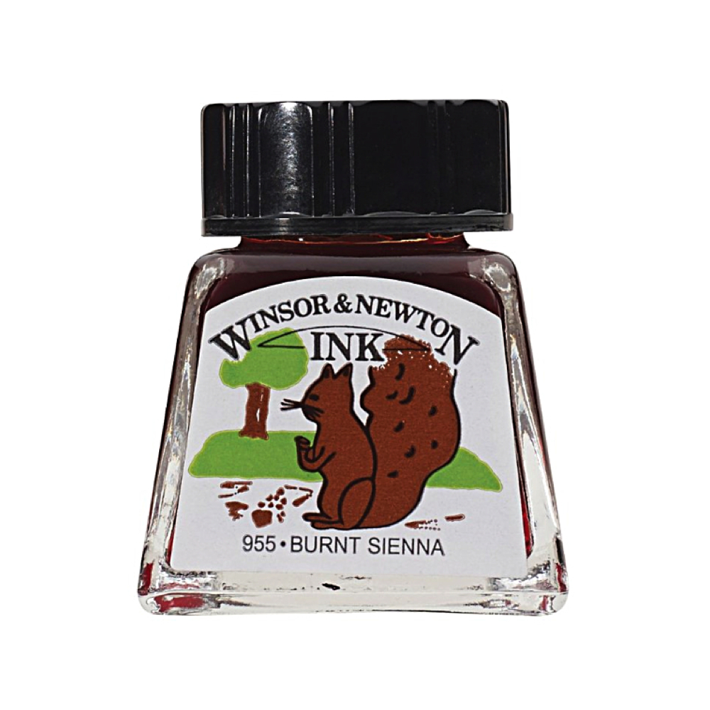 Winsor & Newton Ink 14Ml Burnt Sienna