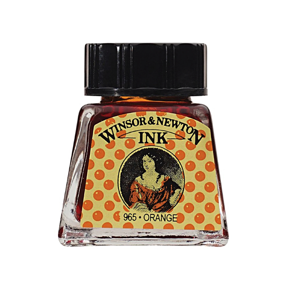 Winsor & Newton Ink 14Ml Orange