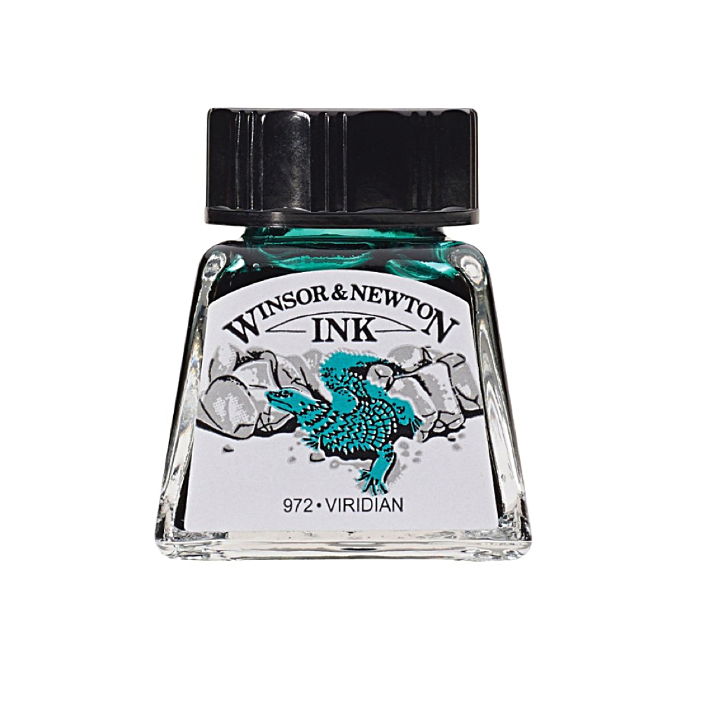 Winsor & Newton Ink 14Ml Viridian