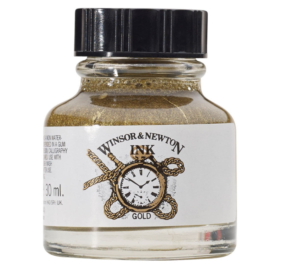 Winsor & Newton Ink 14Ml Gold