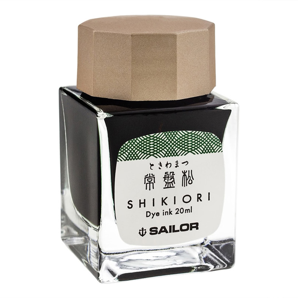 Shikiori 20ml Bottled Ink: Tokiwa Matsu