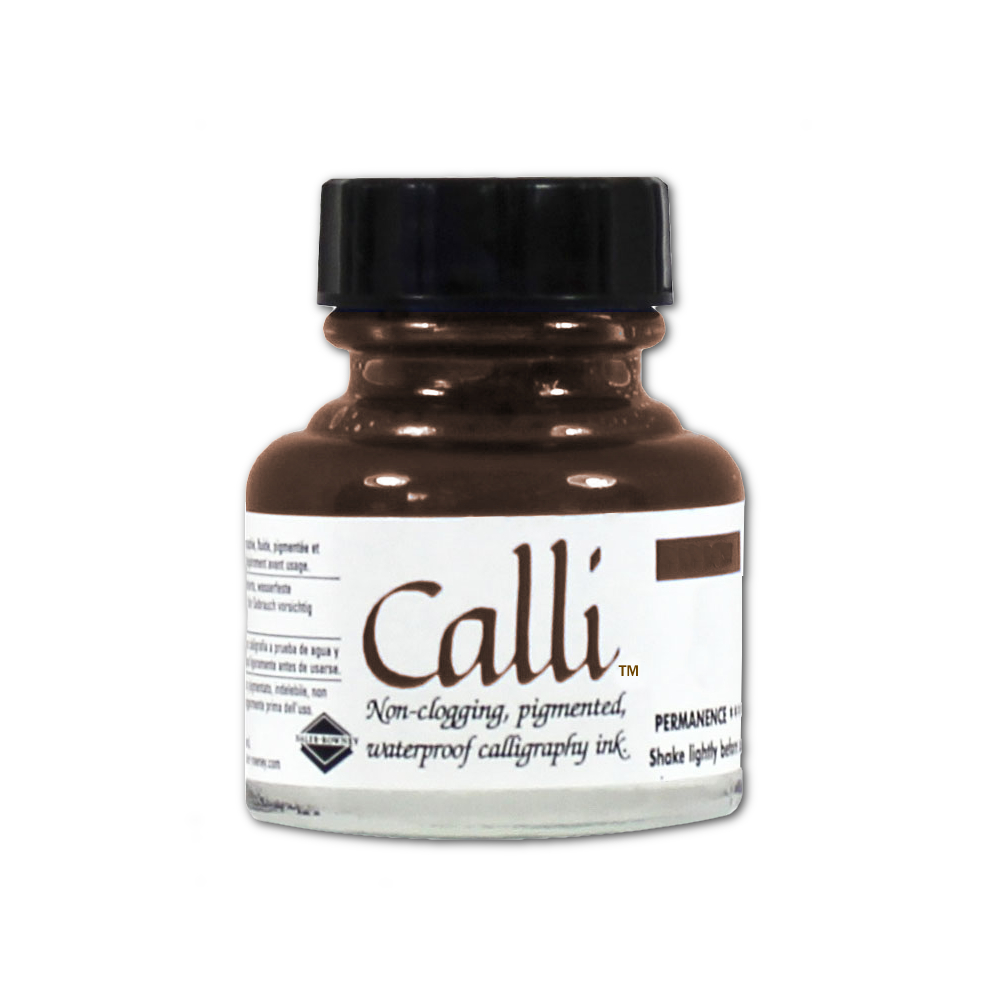 Calli Calligraphy Ink 1 Oz Brown