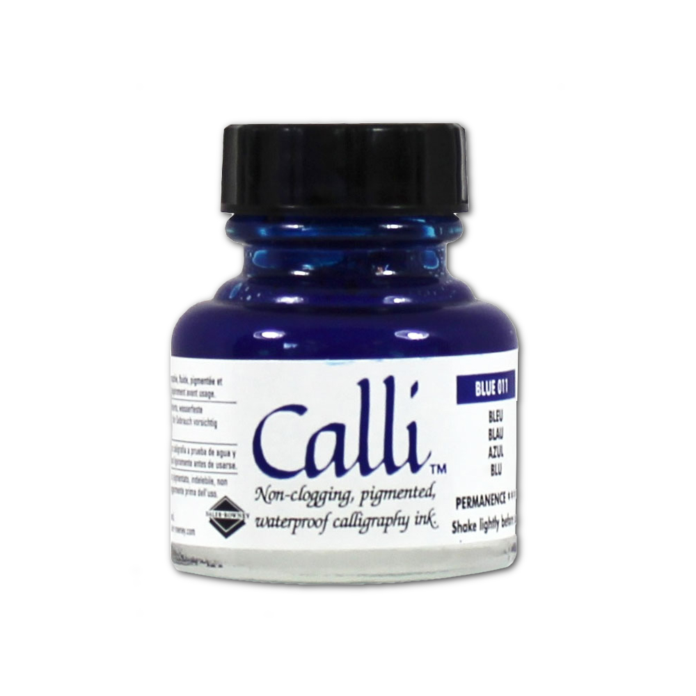 Calli Calligraphy Ink 1 Oz Blue