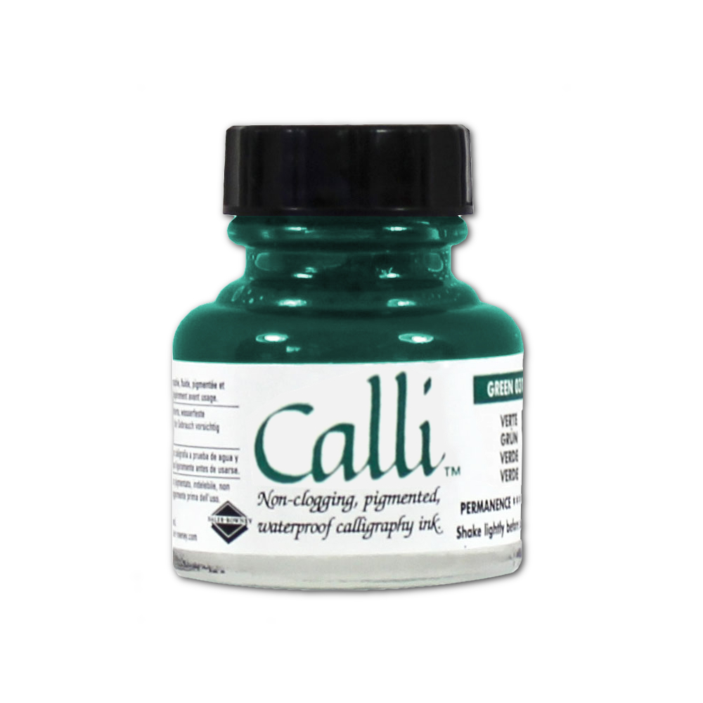 Calli Calligraphy Ink 1 Oz Green