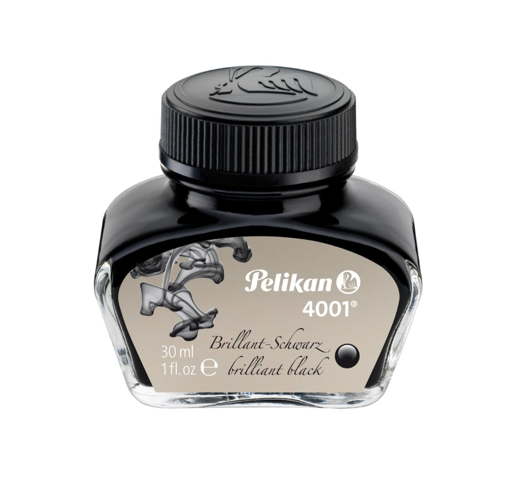 Pelikan 4001 Ink Brilliant Black 30ml Bottle