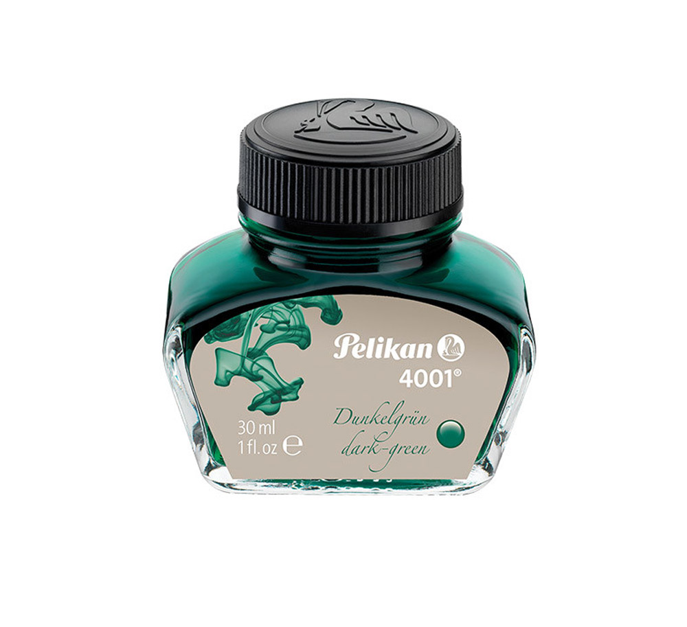 Pelikan 4001 Ink Dark Green 30ml Bottle